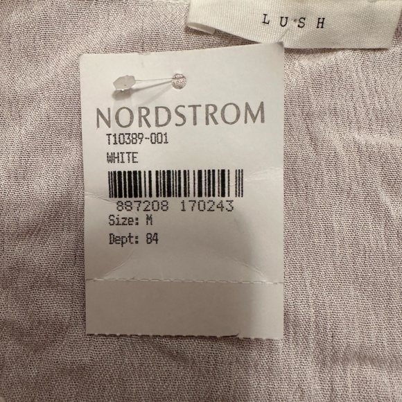 Lace White Boho Vest Top - New with Tags - Nordstrom - Lush - Picture 2 of 5